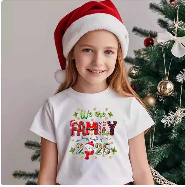 Christmas Clothing T-shirt For Children