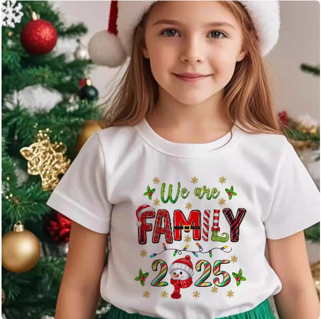 Christmas Clothing T-shirt For Children