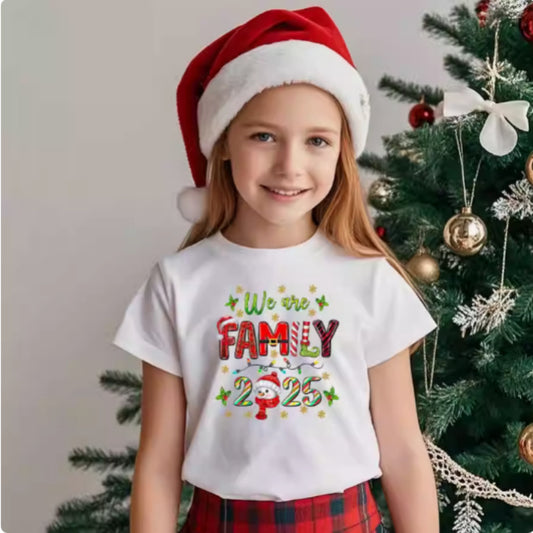 Christmas Clothing T-shirt For Children