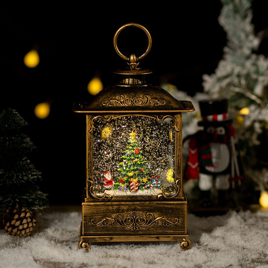 Christmas Decoration Decoration Crystal Lamp Music Box